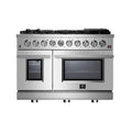 48" Freestanding Gas Range with 8 Burners P932