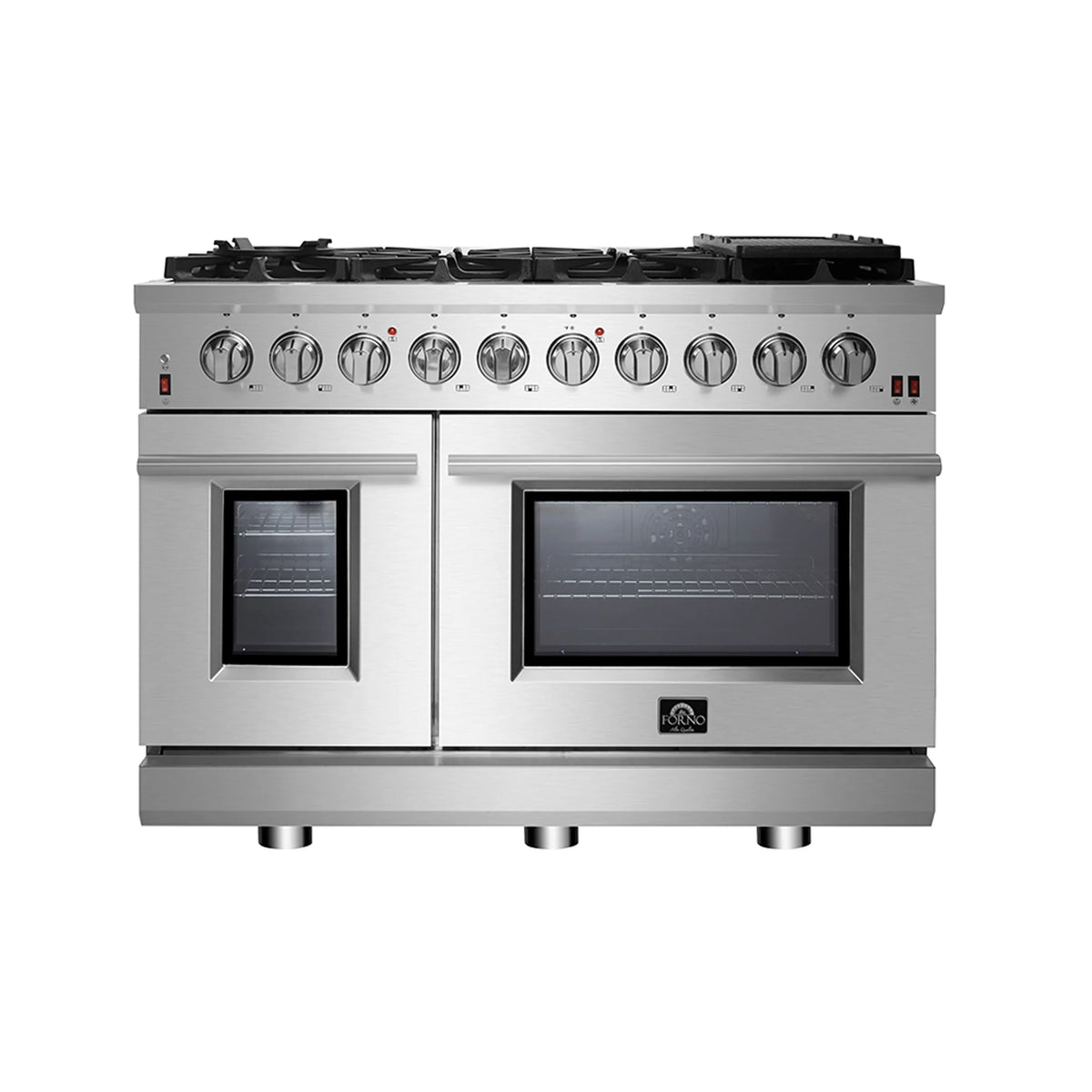 48" Freestanding Gas Range with 8 Burners P932