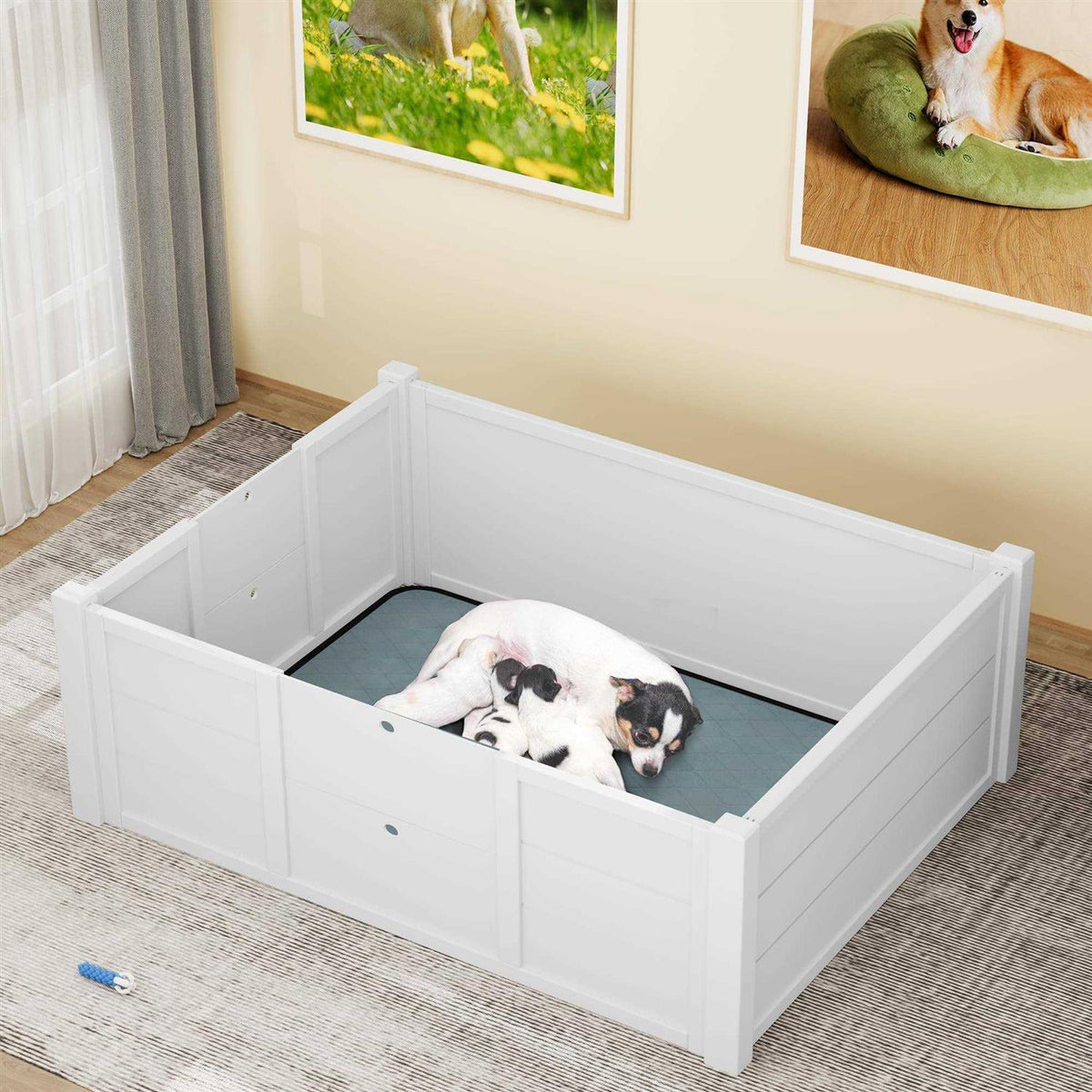 Wooden Dog Pen U65858
