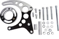 Chrome Water Pump Alternator Bracket Pack of 2 V299111