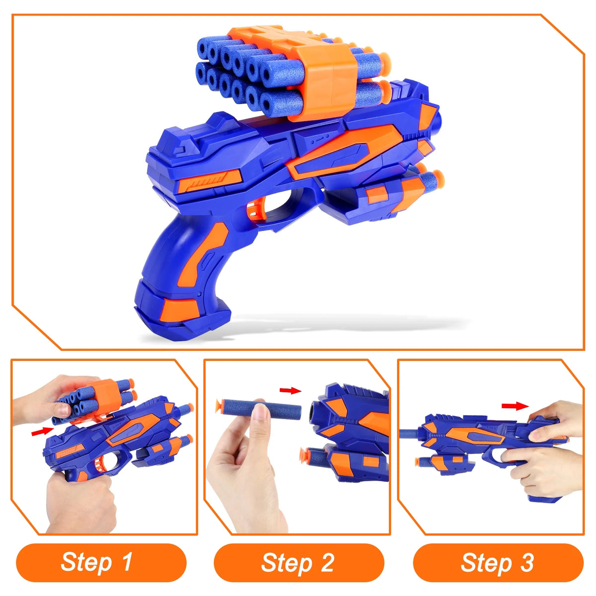 Electronic Scoring Moving Target Toy for Nerf Gun Practice X338