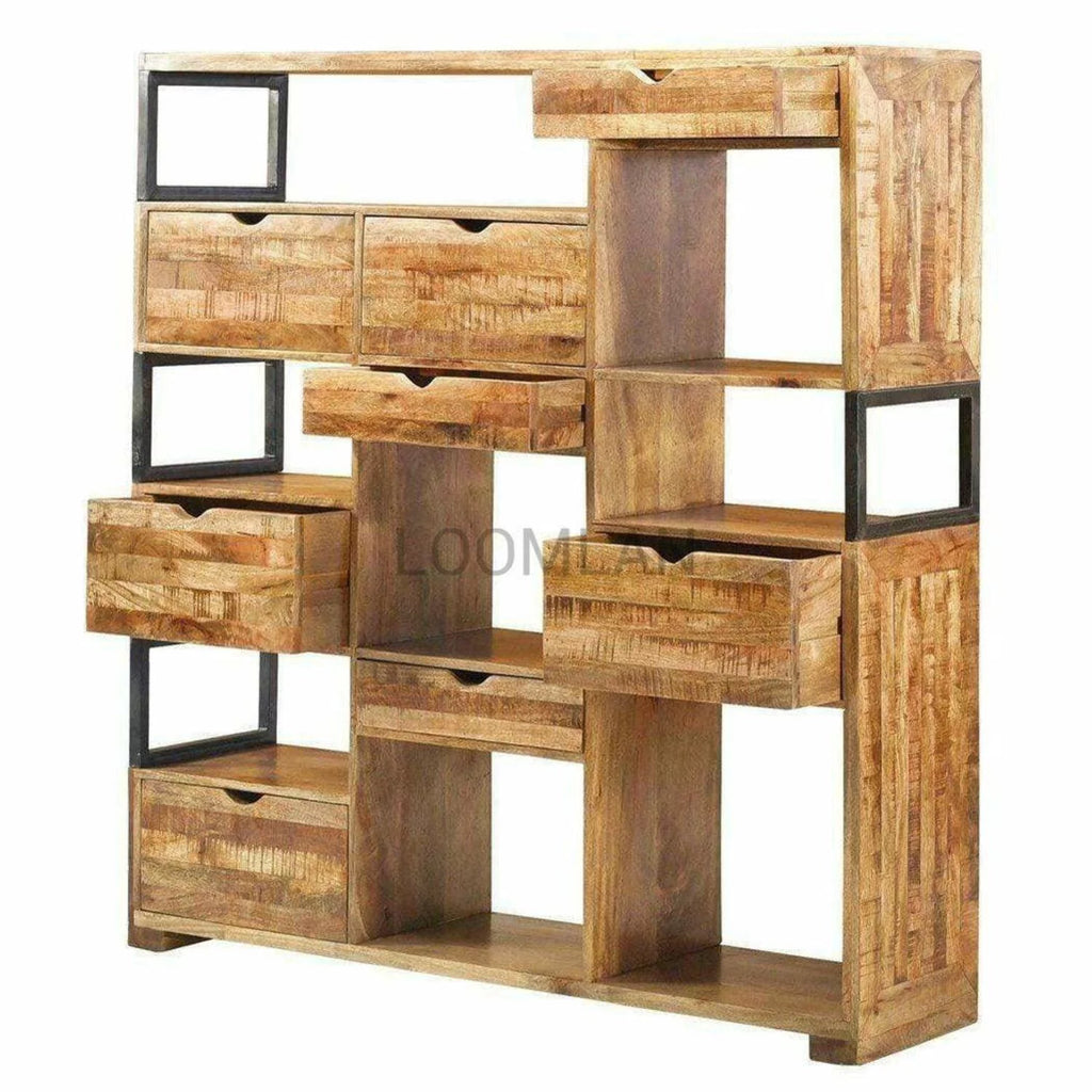 8 Drawer 8 Shelves Display Cabinet E18654