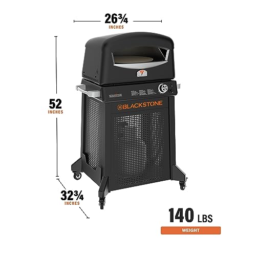 Black Pizza Oven V241