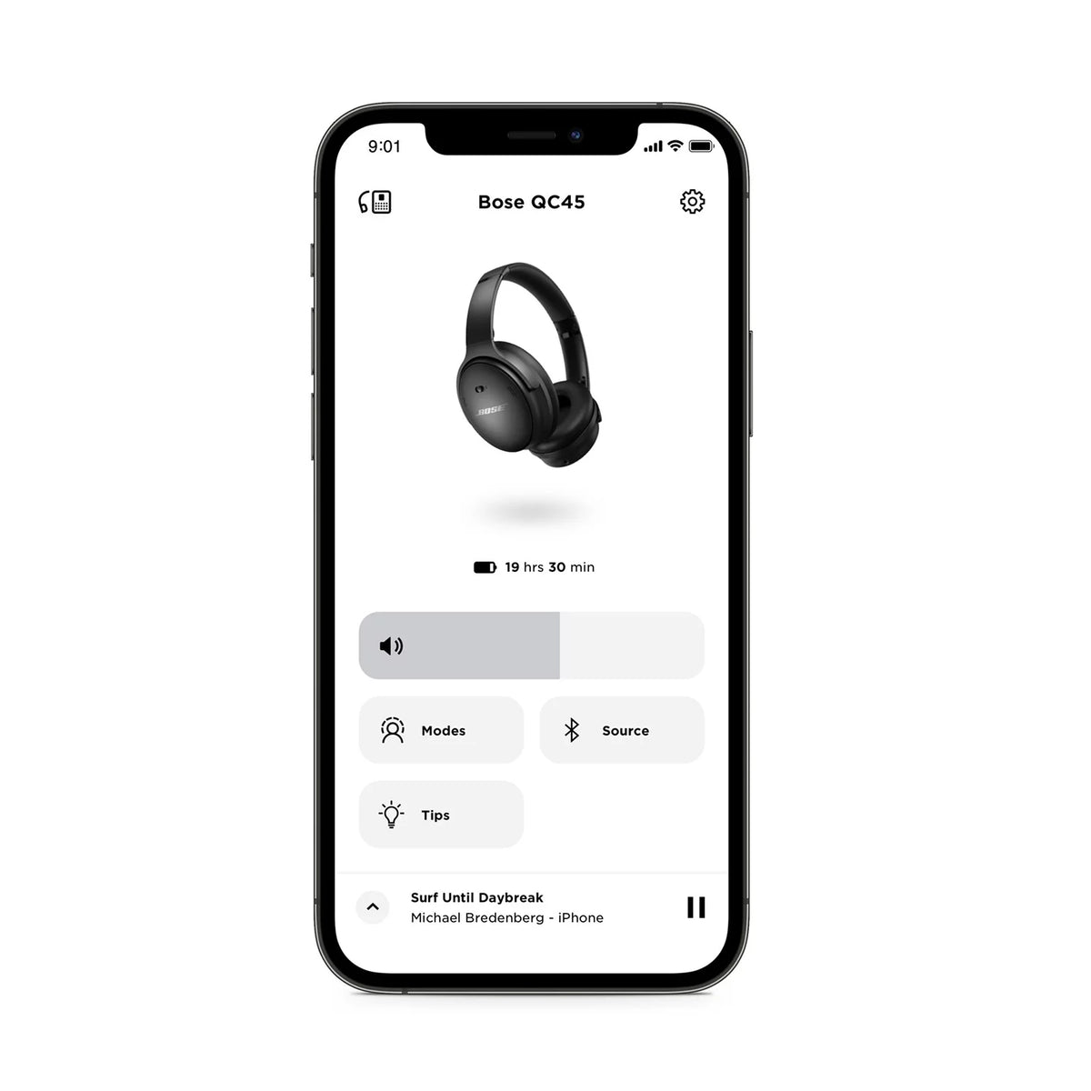 Black Noise Cancelling Over-Ear Wireless Headphones V3740