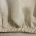 100% Linen Fitted Sheet Ivory Full Size R93355