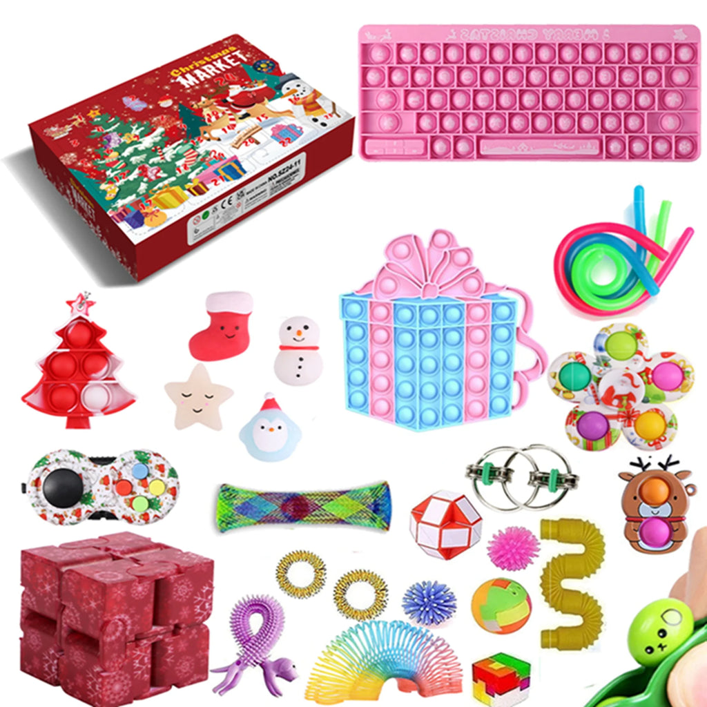 27 Pcs Stress Relief Fidget Toys Set E1593