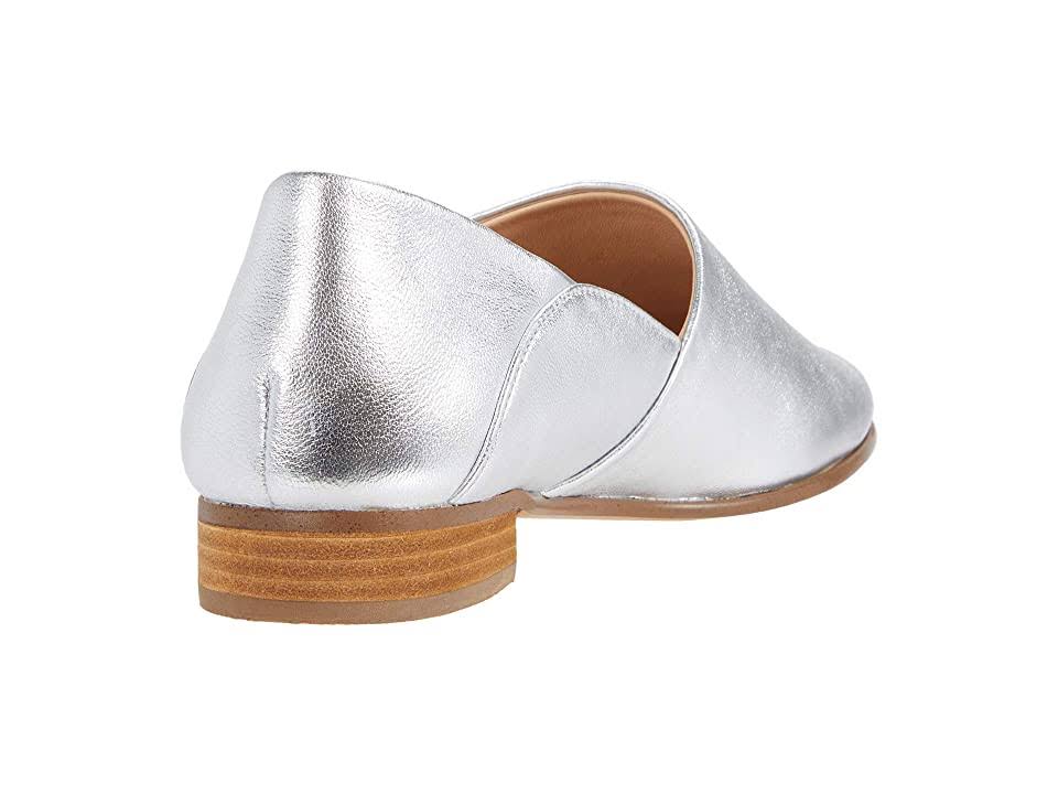 Silver Metallic Clarks Shoes L86240