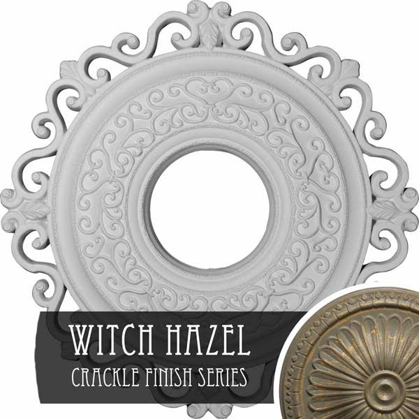 22x22OD x 6 1/4x22ID x 1 3/4x22P Hand-Painted Ceiling Medallion W280752