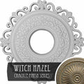 22x22OD x 6 1/4x22ID x 1 3/4x22P Hand-Painted Ceiling Medallion W280752
