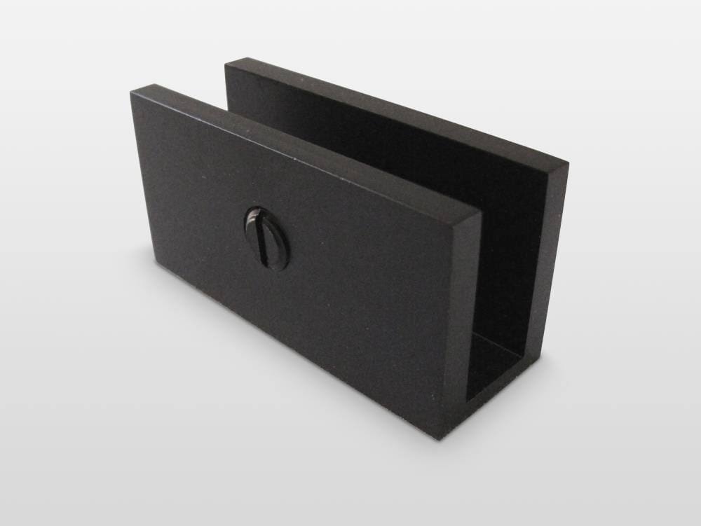 Frameless Fixed Glass Panel Oil Rubbed Bronze H246436