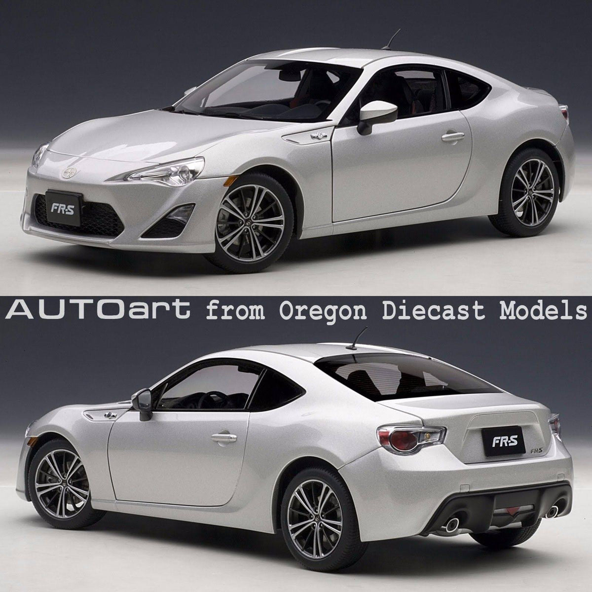 1/18 Scion FR-S Silver Metallic H8642