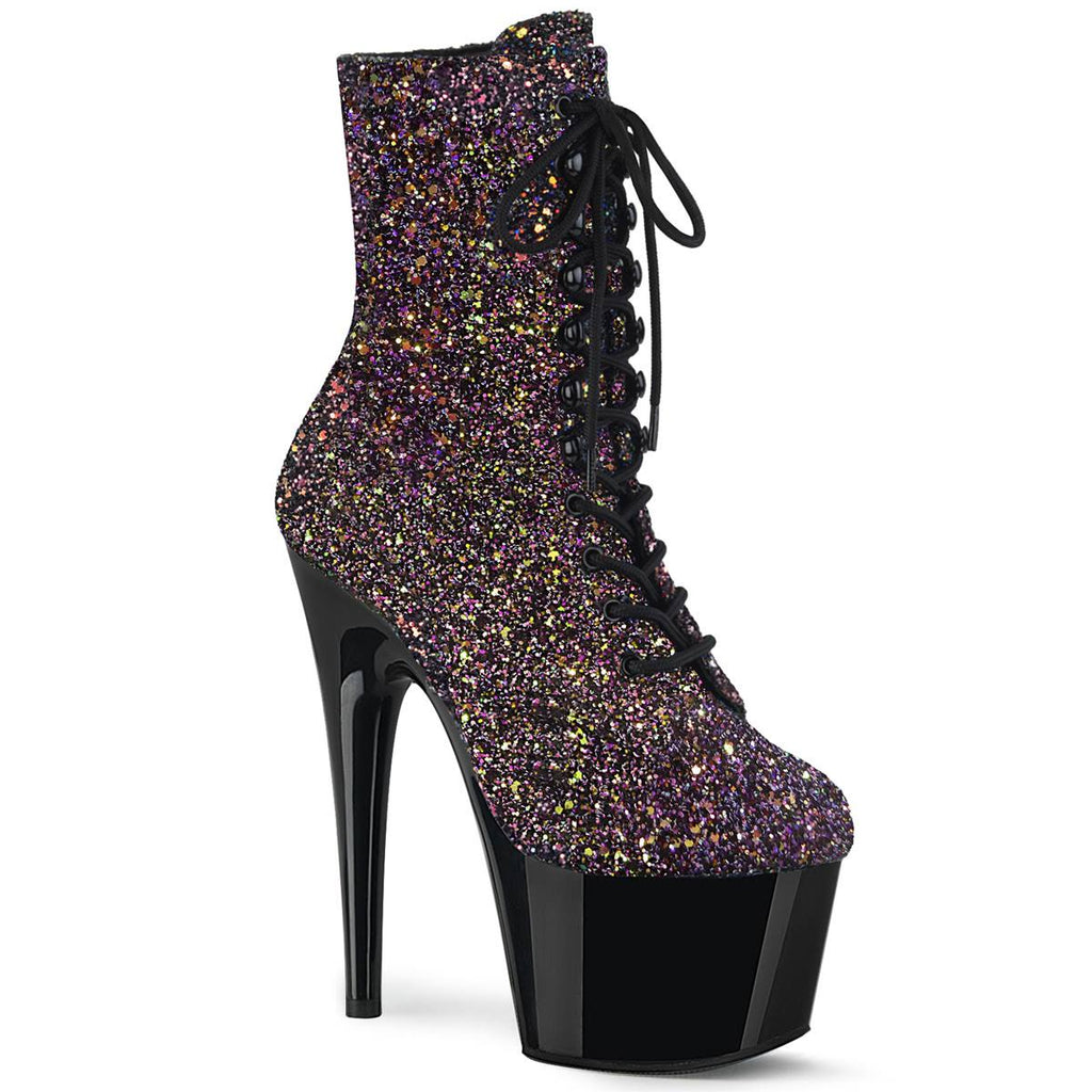 Black 7x22 Heel Platform Ankle Boot C307200