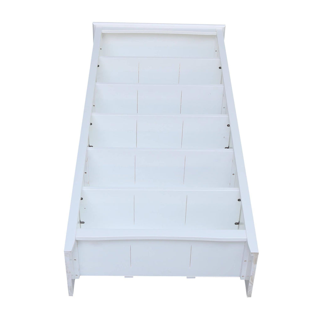Gray Bookcase O6987