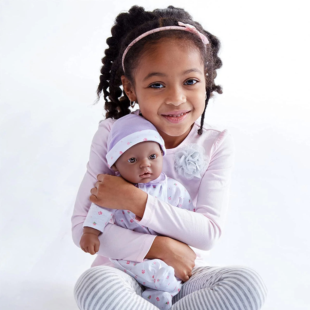 11 inch Soft Body Baby Doll in Purple H9647