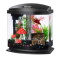 2.5 Gal LED Aquarium Kit Black J468
