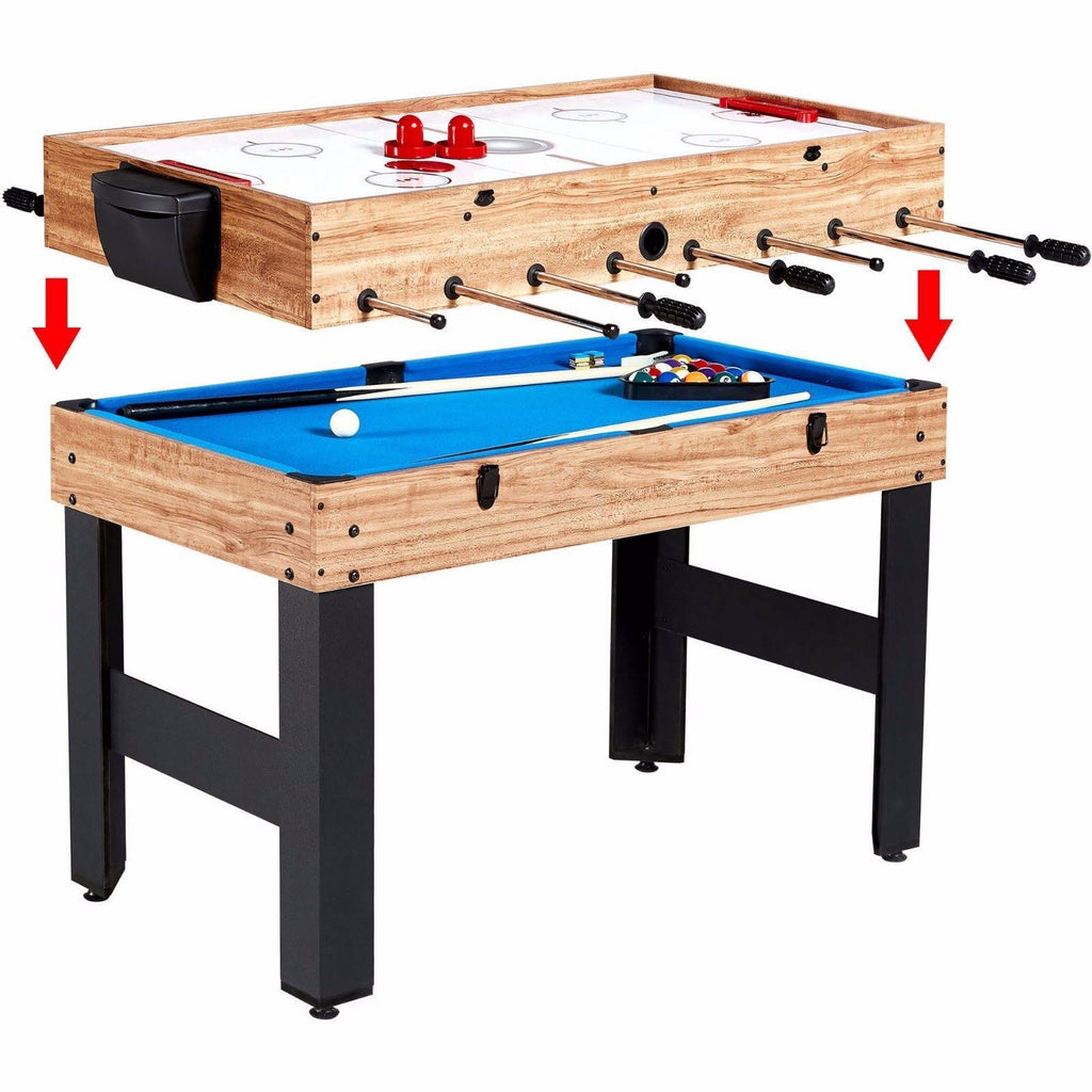 48 inch 3 in 1 Combo Game Table, Pool, Hockey, Foosball T7574