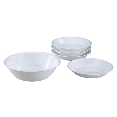 5-Piece White Pasta Set F72823