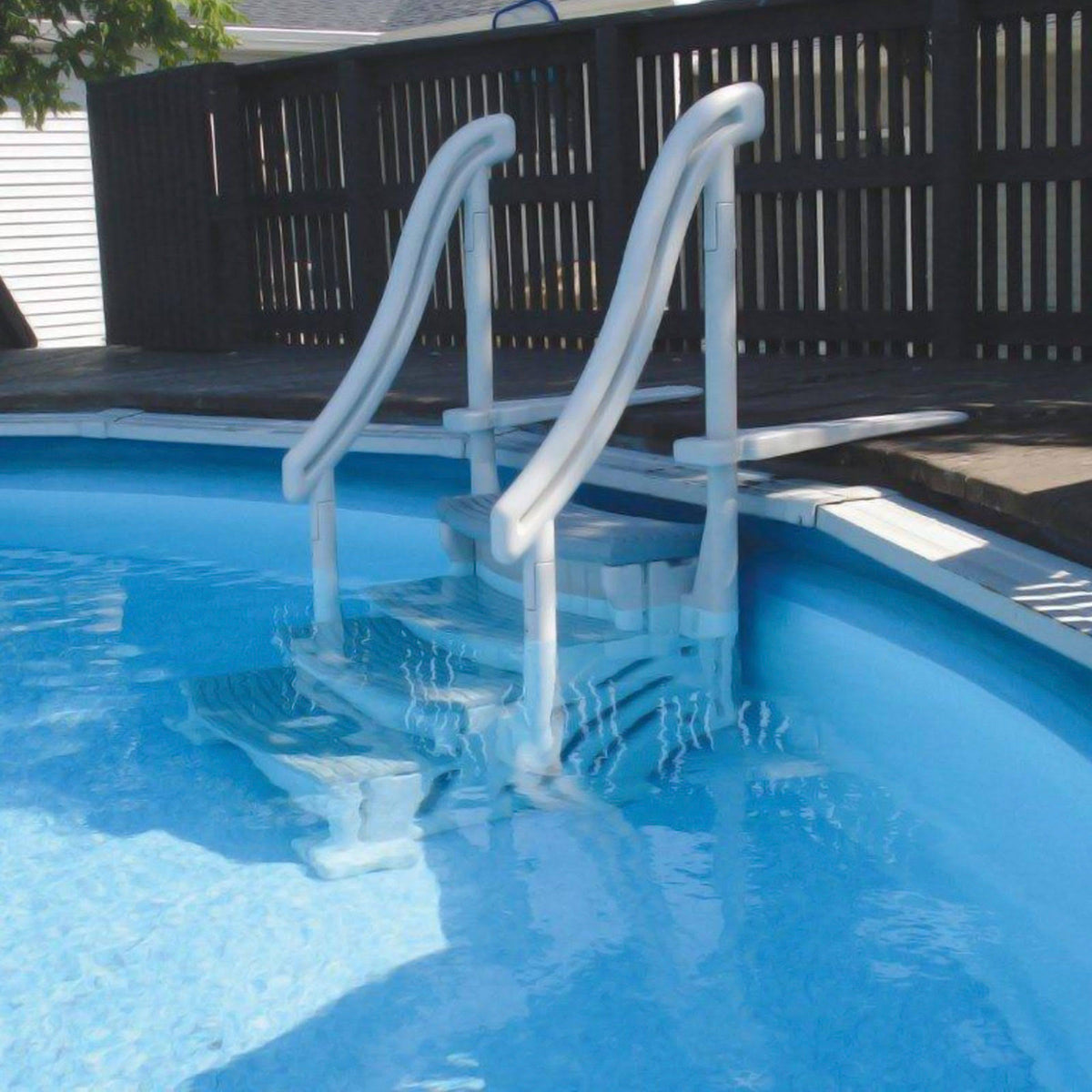 4-Step Above Ground Swimming Pool Steps F26466