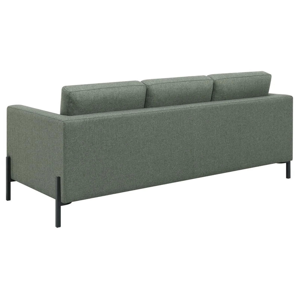 Upholstered Fabric Sofa Set with Track Arms O4468