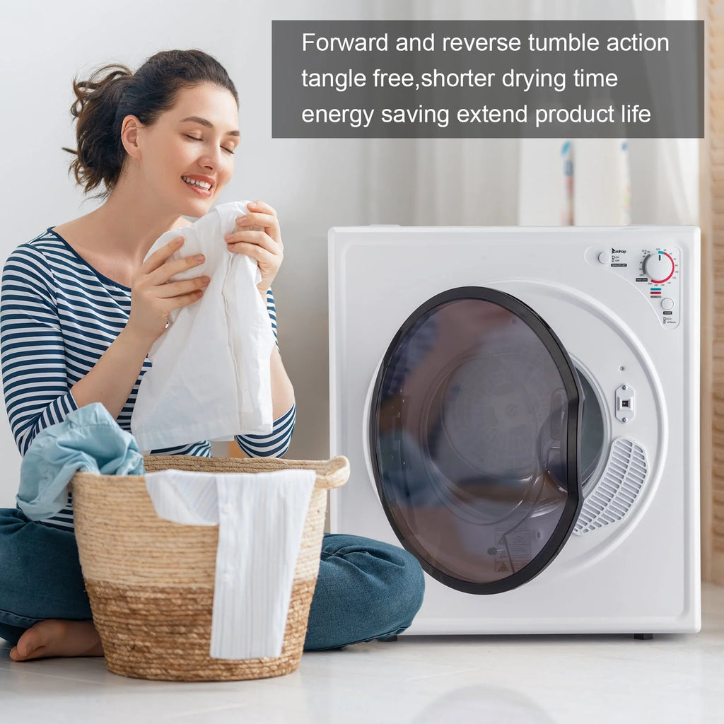 Stainless Steel Compact Electric Clothes Dryer X679