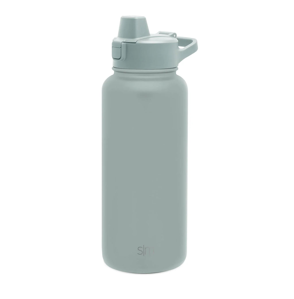 32 fl oz Stainless Steel Water Bottle with Straw Lid X625044