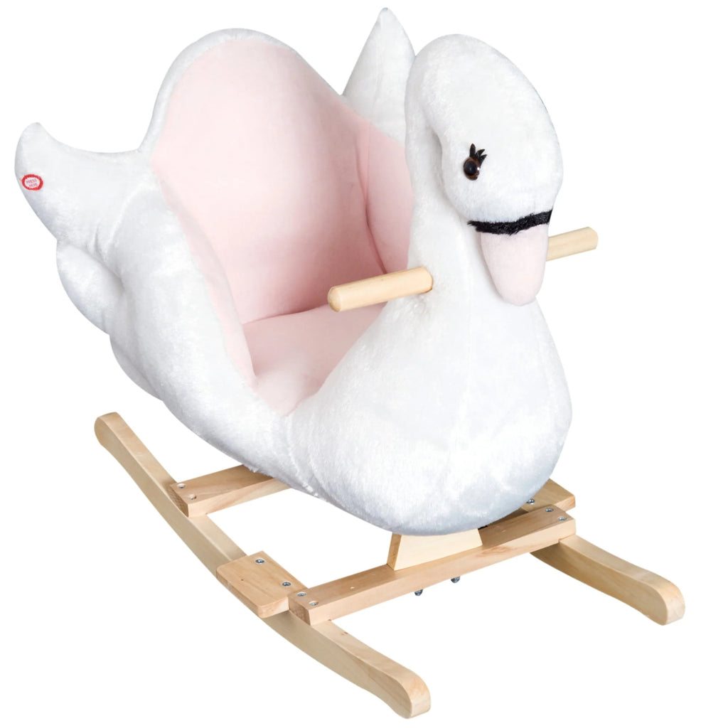 Plush Kids Ride On Rocking Horse Toy E348994