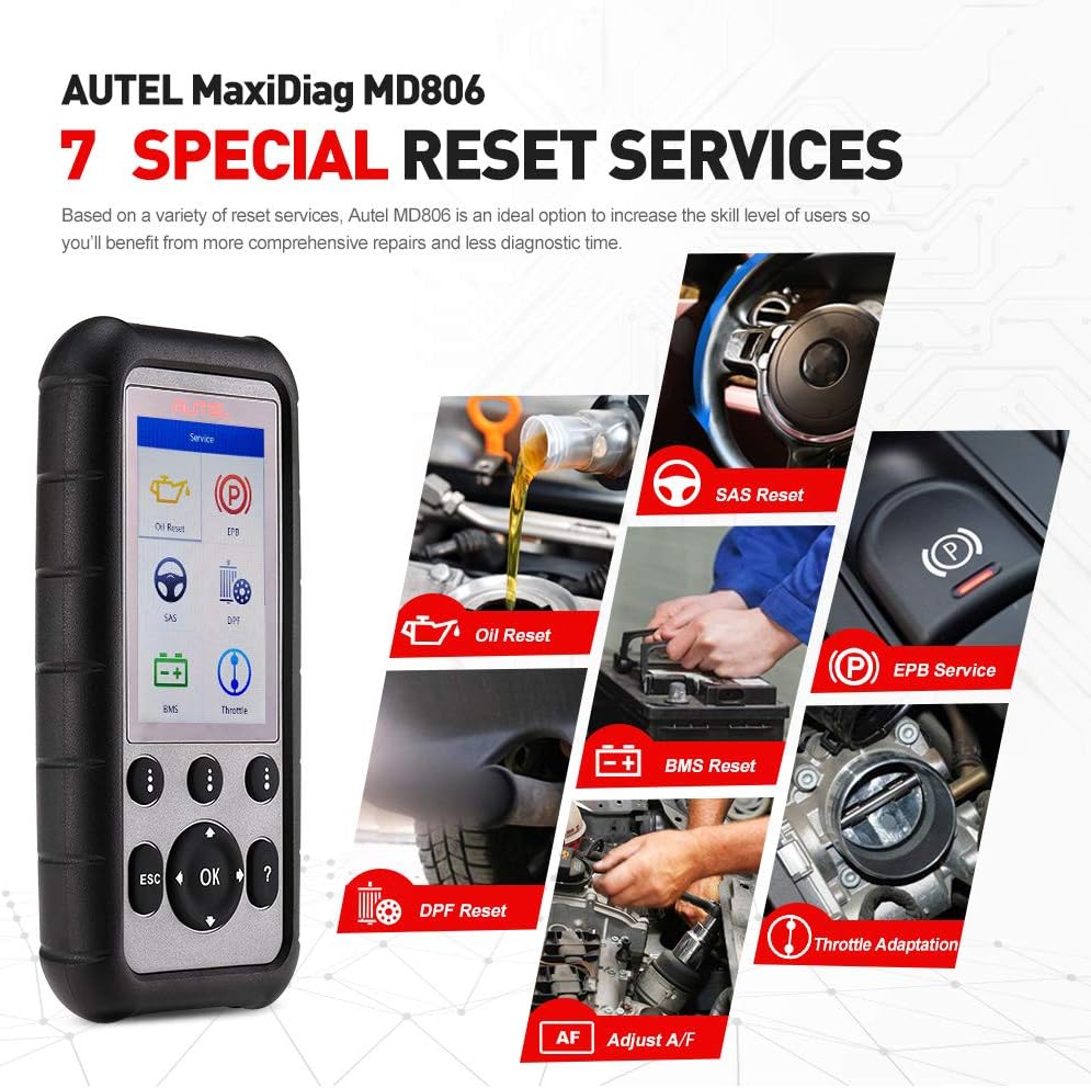 4 System Car Diagnostic Tool with ABS, Engine, Transmission, SRS OBD2 Functions L37010