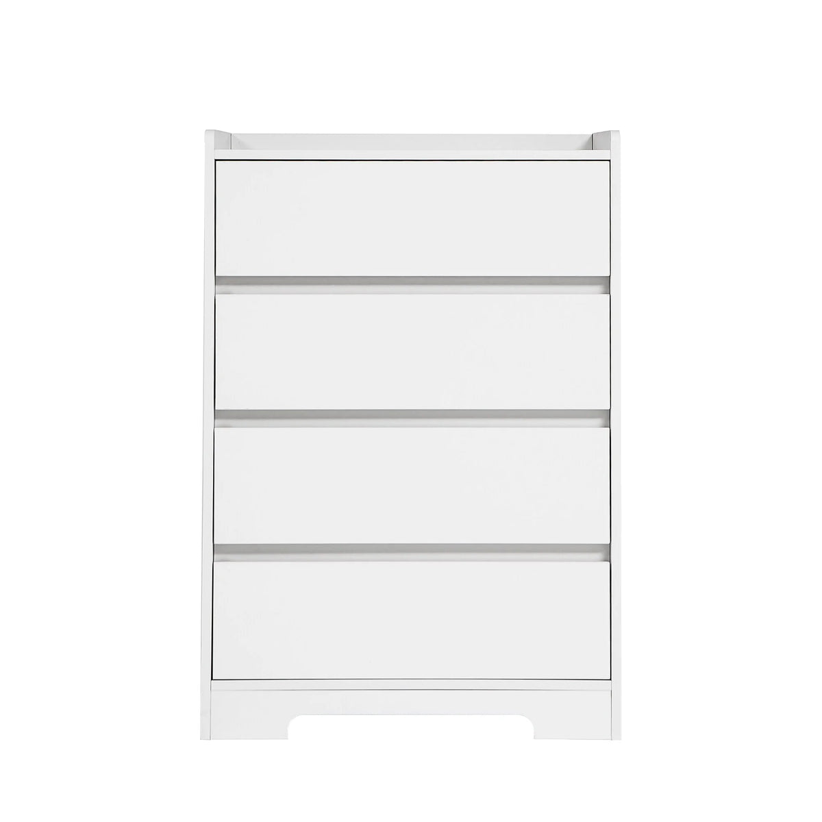 White 4 Drawer Dresser P2738