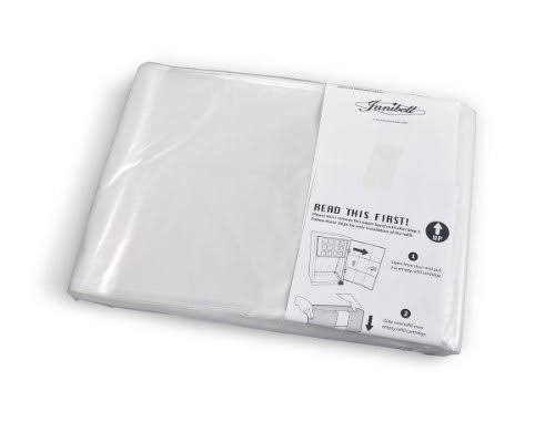 Clear 0.7 Mil Polyethylene Continuous Waste Can Liner O54607