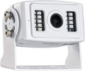 White Rear Color Camera with LED Low-Light Assist, 1/3 CMOS Image Sensor, 145° Viewing Angle, Waterproof (IP69K) F616