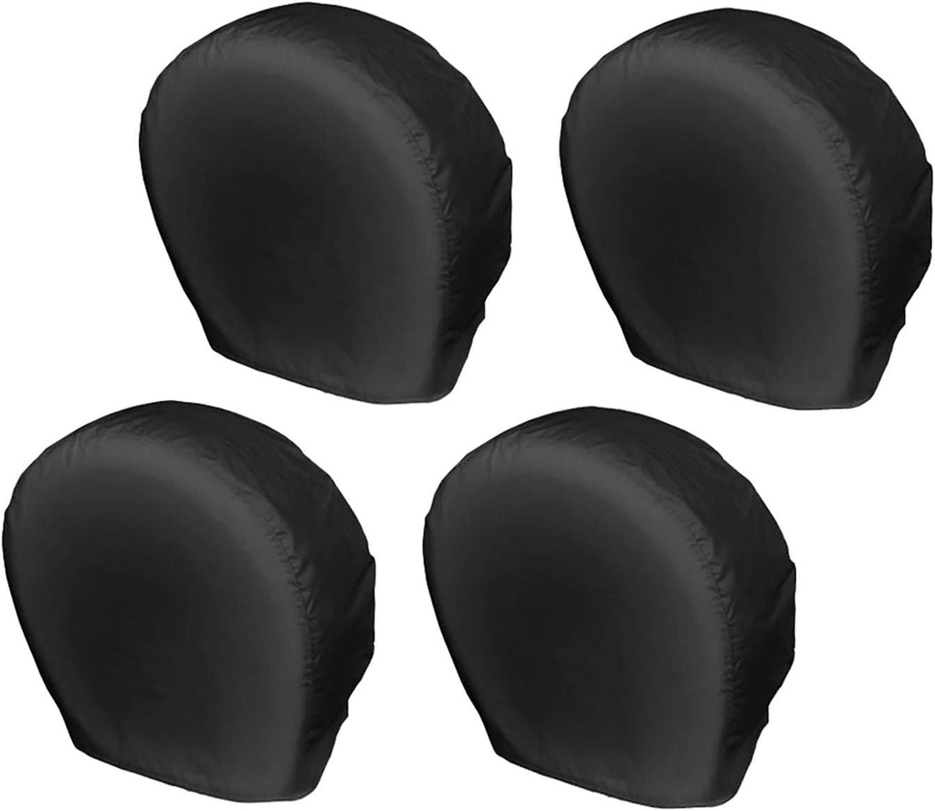 Tire Covers 4 Pack Universal Fits Tire Diameters 26-28.75 inches Charcoal C203