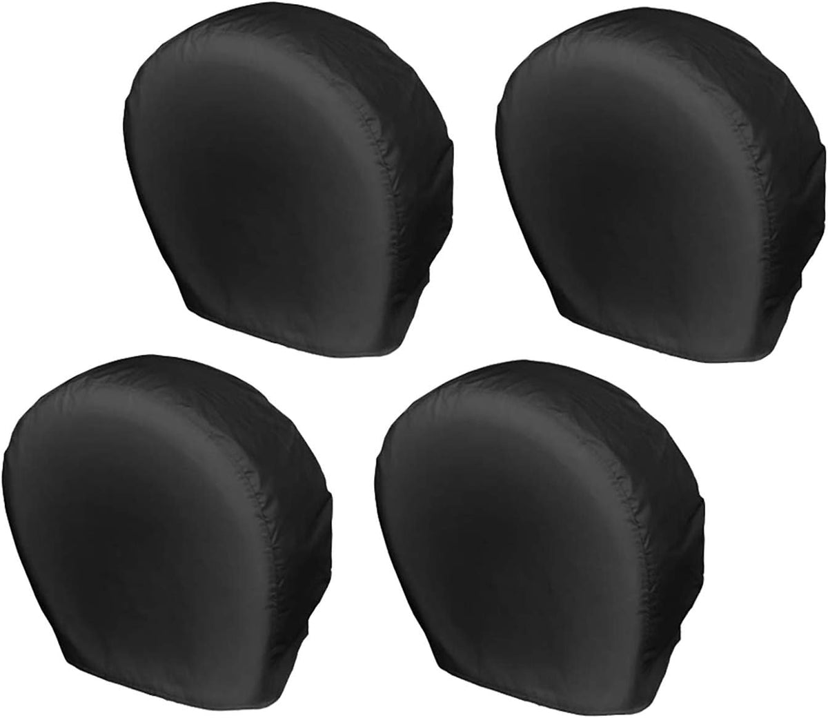 Tire Covers 4 Pack Universal Fits Tire Diameters 26-28.75 inches Charcoal C203
