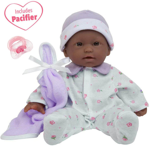 11 inch Soft Body Baby Doll in Purple H9647