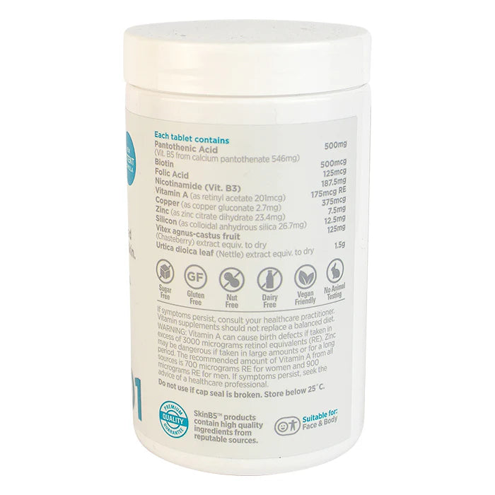 Acne Control Vitamins 120 Tablets O725044