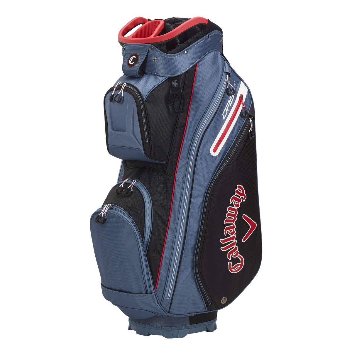 Golf Cart Bag Black Red U6913