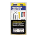 Ribbed Anchor Assortment, 165 Piece Q1379