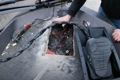 Recessed Boat Trolling Motor Foot Pan M836