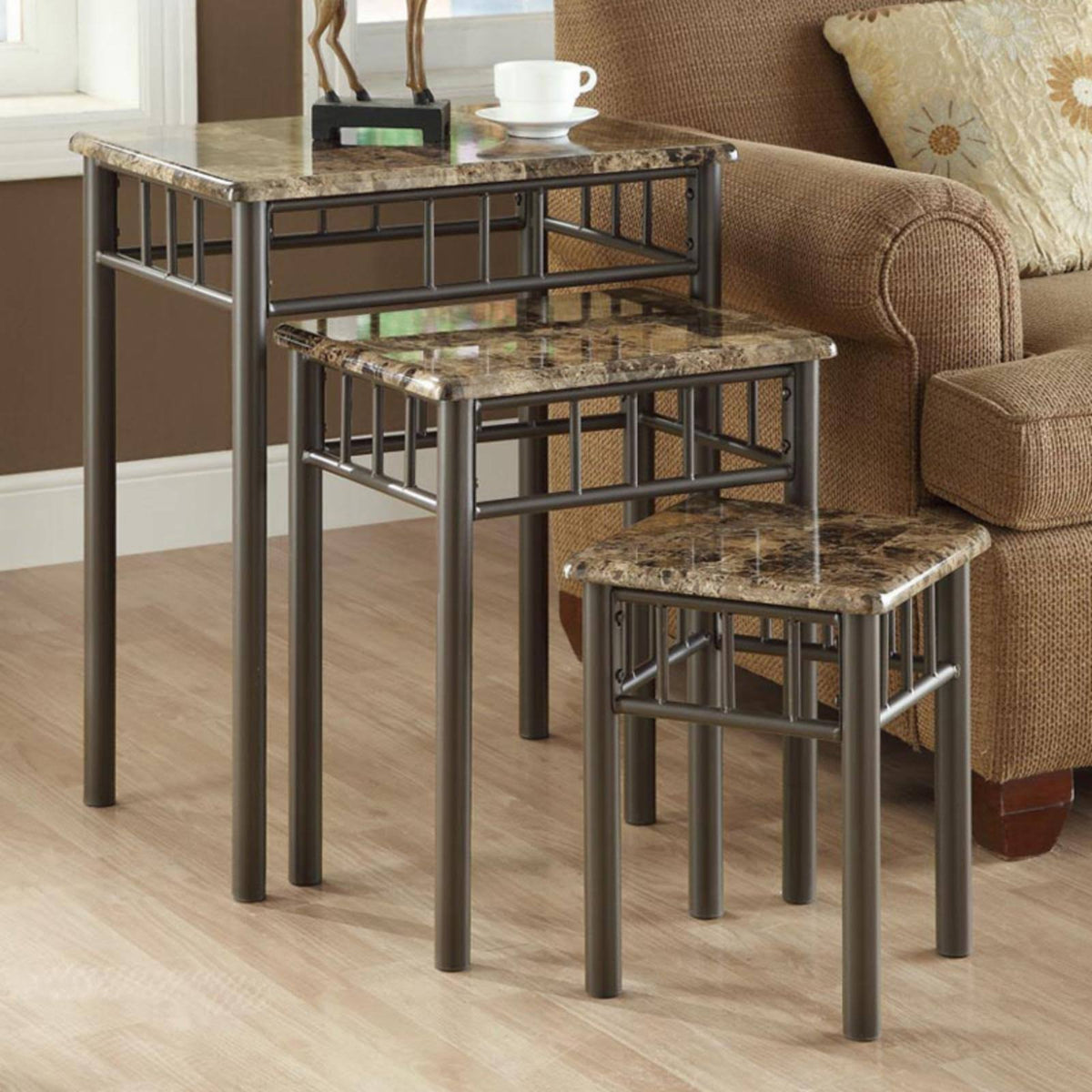 3 Piece Nesting Table Set G694