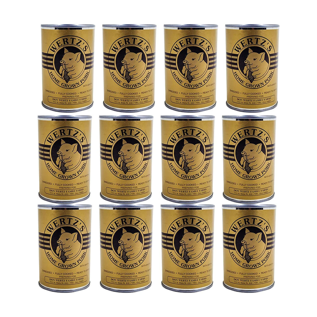 Canned Pork Meat 28oz 12 Cans K886