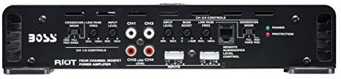 4 Channel Car Amplifier 400 Watts Class A/B J3326