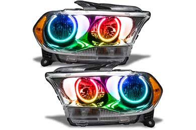 Halogen Chrome Headlights C586