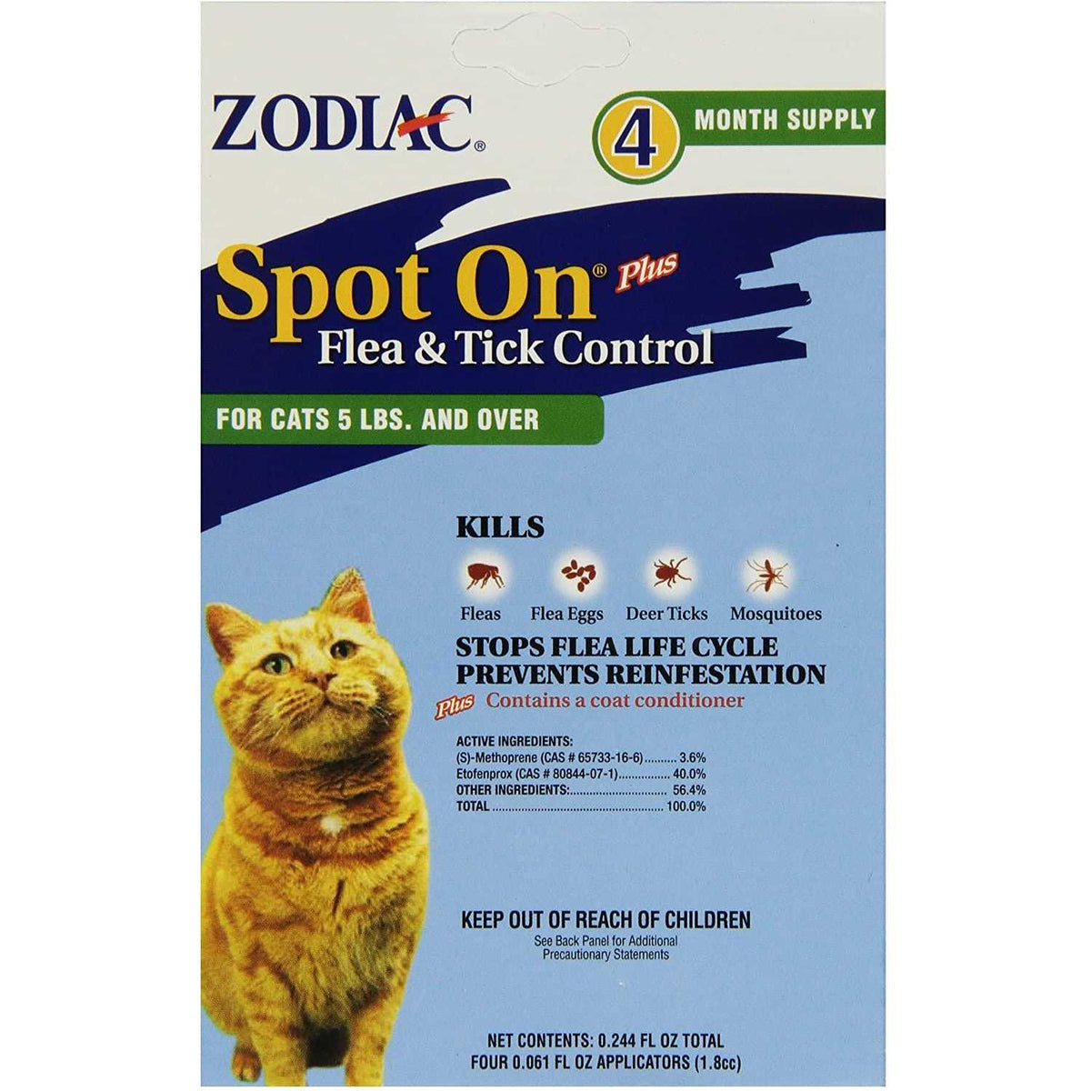 Flea Treatment for Cats & Kittens O74748