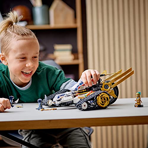 LEGO NINJAGO Ultra Sonic Raider Building Kit with Plane and Motorcycle, 7 Minifigures R415426