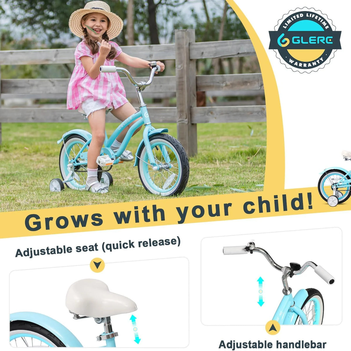16 inch Kids Cruiser Bike F655