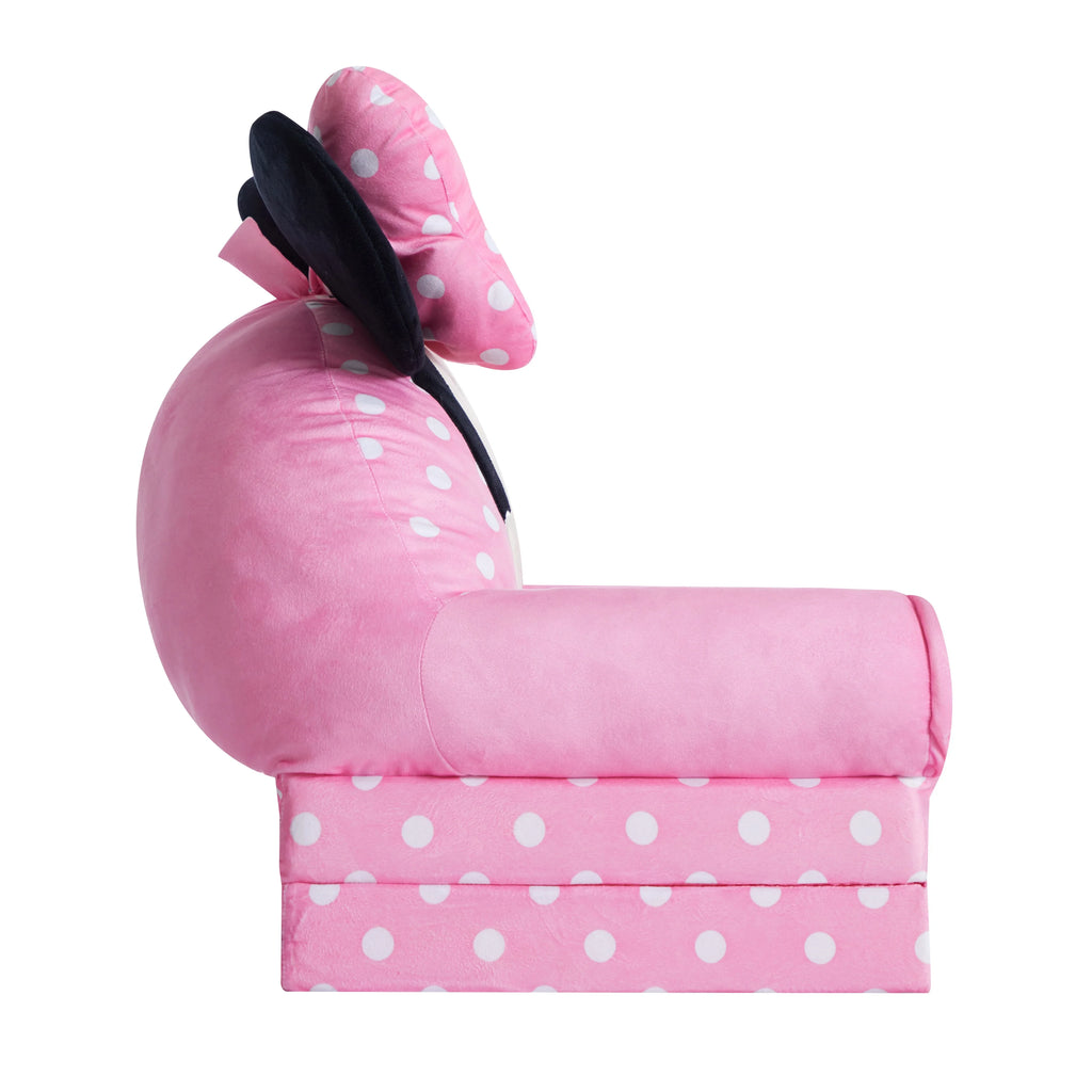 Pink Polyester 2-in-1 Flip Out Chair Y480856