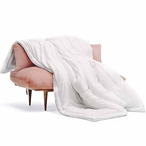 Queen Comforter Eucalyptus Fabric Hypoallergenic Bed T88541