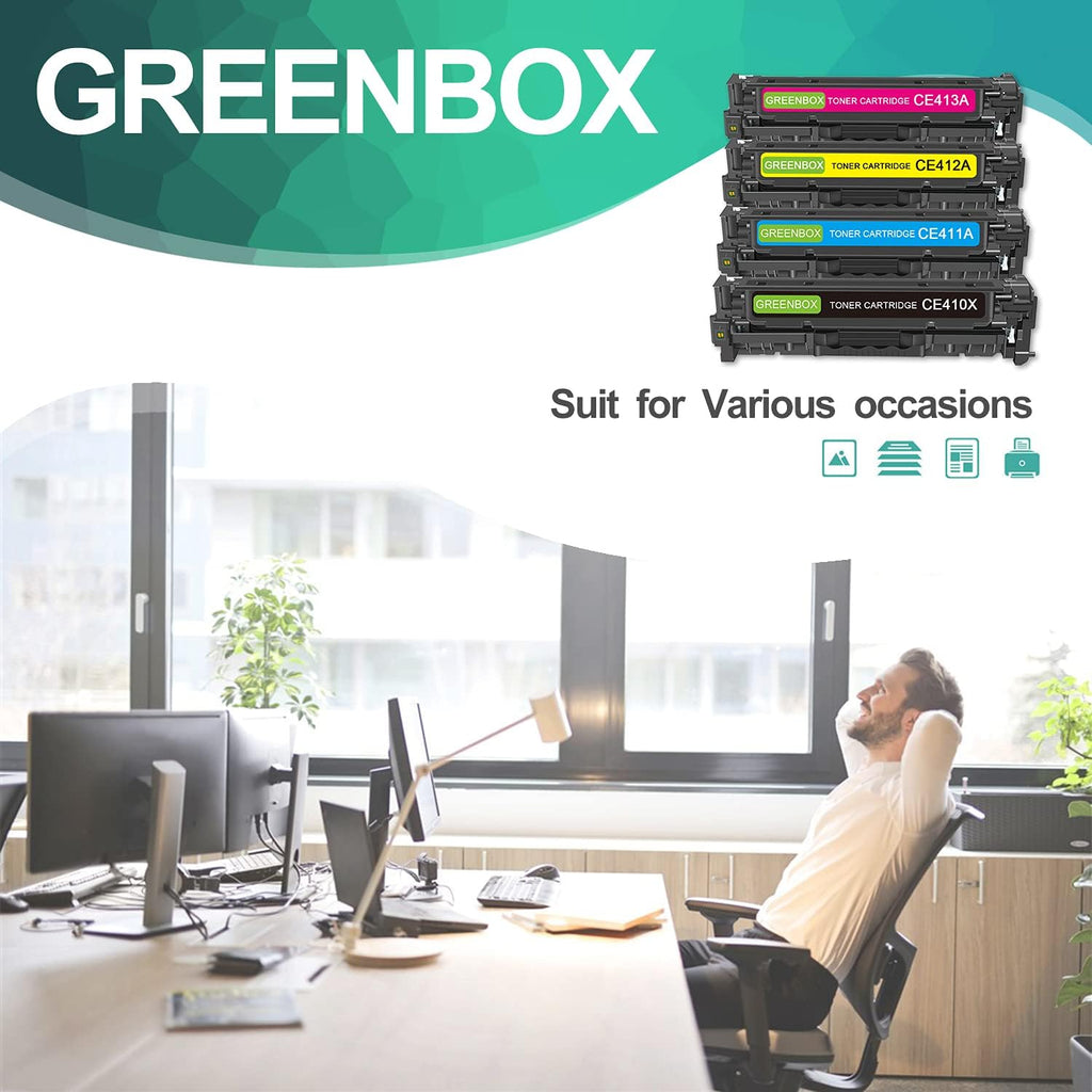 Compatible Toner Cartridge for HP 305X 305A Printer (1 Black, 1 Cyan, 1 Magenta, 1 Yellow) X2830
