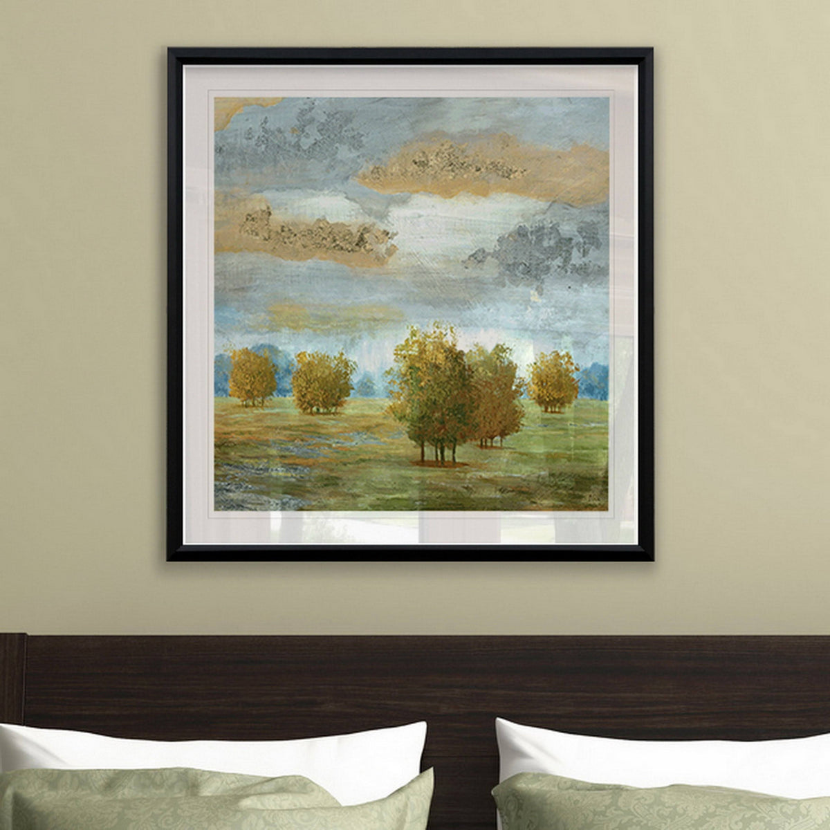 Framed Giclee Print 28x28 N304