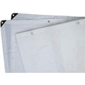 Heavy Duty White 6 oz. Poly Tarp 12 Mil R172