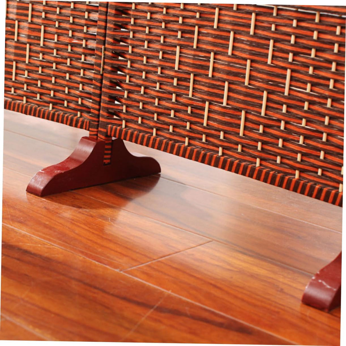 2pcs Wooden Partition Stand Base J6705